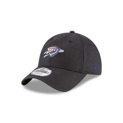 Sapca New Era Oklahoma City Thunder NBA Waxed Canvas 9TWENTY Adjustable - Negrii